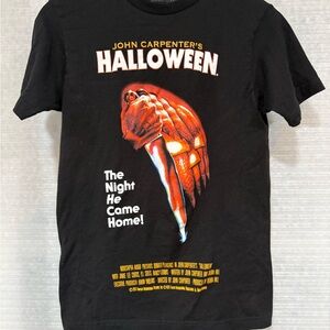 Black Halloween Graphic T-Shirt